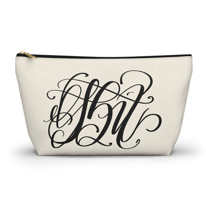 Calligraphy "Shit" Accessory Pouch