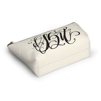 Calligraphy "Shit" Accessory Pouch