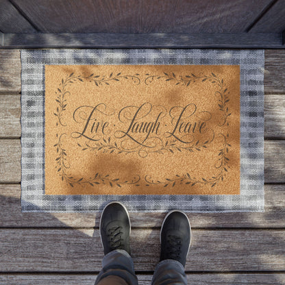 DoorMat - Live Laugh Leave