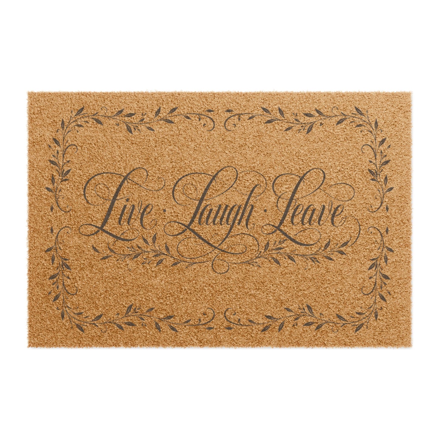 DoorMat - Live Laugh Leave