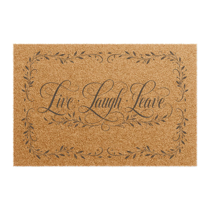 DoorMat - Live Laugh Leave
