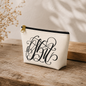 Calligraphy "Shit" Accessory Pouch