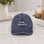 Look, I Made It. Embroidered Vintage Cap