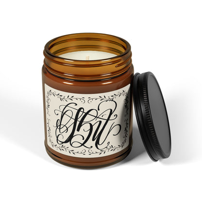 Calligraphy “Shit” Candle — 9 oz