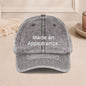 Made an Appearance. Embroidered Vintage Cap